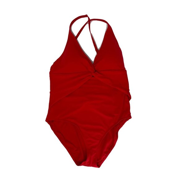 Bleu Rod Beattie NWT Hot Red One-piece Swimsuit - Picture 4 of 9